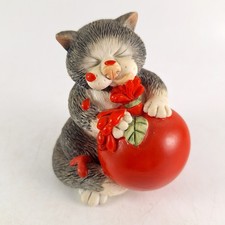 Comic And Curious Cats Sauce A27685, Linda Jane Smith, Border Fine Arts, Figure