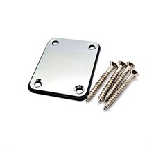 Silver Chrome Neck Plate