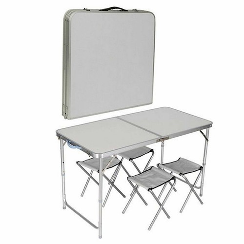 Outdoor foldable picnic table - foldable,