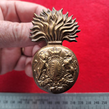 WW1 Victorian The Royal Scots Fusiliers Cap Badge Slider 100% Genuine QVC