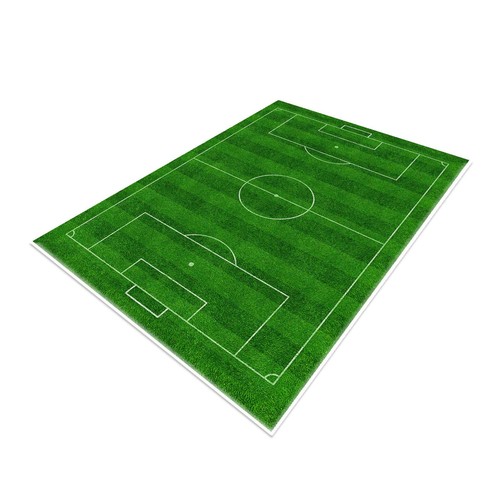 Soccer field rug football - soccer,