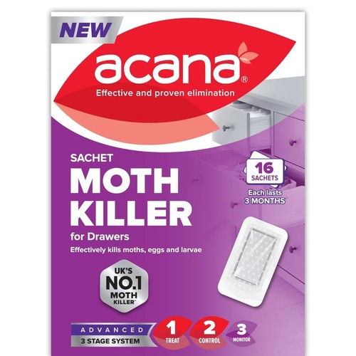 Acana moth killer sachets - killer,