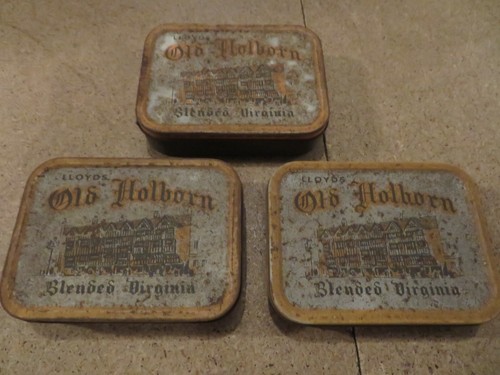 Vintage tobacco tin lloyds - 3,
