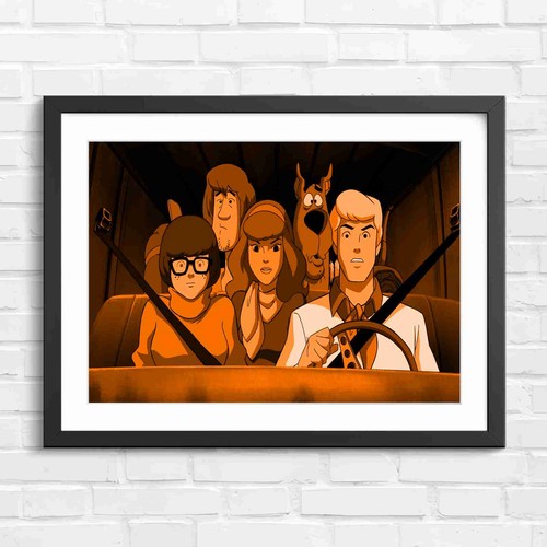 Scooby doo gang mystery van - doo,