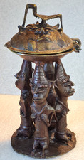 Bronze Yoruba Priests