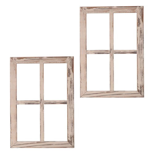 Pcs wooden false windows - 2,
