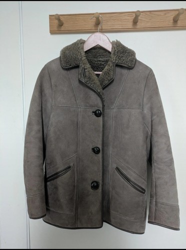 Vintage sheepskin coat - coat, womens