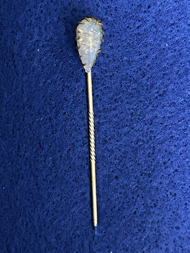 Opal brass pear shaped stick - pear,