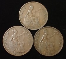 UK Half Penny 1931 , 1932 
