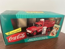 Stake truck with - truck, coca