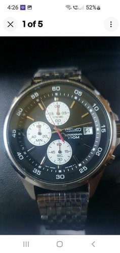 Very lightly used seiko - lightly,