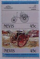 1885 BENZ THREE WHEELER Car Stamps (Leaders of the World / Auto 100)