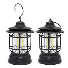 2 X Retro Lantern camping