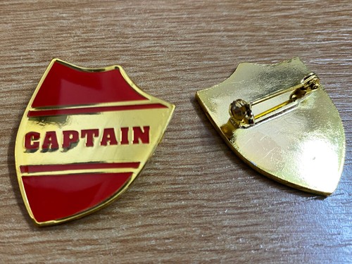 Captain shield enamel metal - shield,