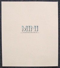 ROVER MINI Cabriolet Car Sales Brochure c1990 Ref 4270