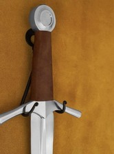 Hand forged iron sword - forged,