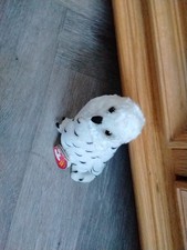Ty Beanie Babies White Owl Plush Soft Toy with Tags Summit 2007