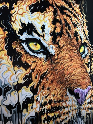 Tiger painting - tiger,
