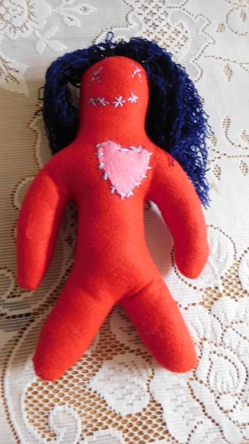 Voodoo doll two - doll, sided