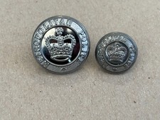 OBSOLETE METROPOLITAN POLICE BUTTONS, Large & Small