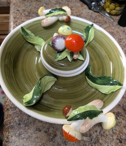 Vintage mushroom crudite - vintage,