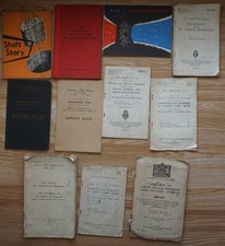 Joblot Collection of NCB National Coal Board Mining Booklets Durham Miners