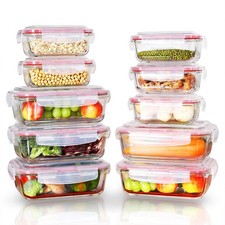 Vinsani 10x Glass Food Storage