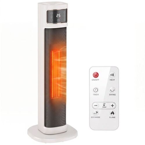 Homcom portable space - portable, heater