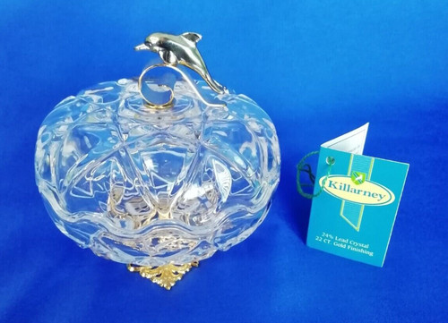 Killarney crystal lidded - crystal,