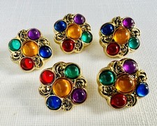 Vintage 1980s Buttons Gem