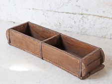 Vintage Double Brick Mould - Small Open Storage Box