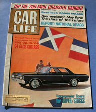 1963 CAR LIFE Magazine- December - Oldsmobile Cutlass - National Drag Race