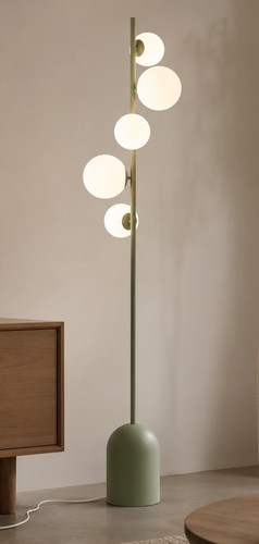 Sage green floor - lamp, 5