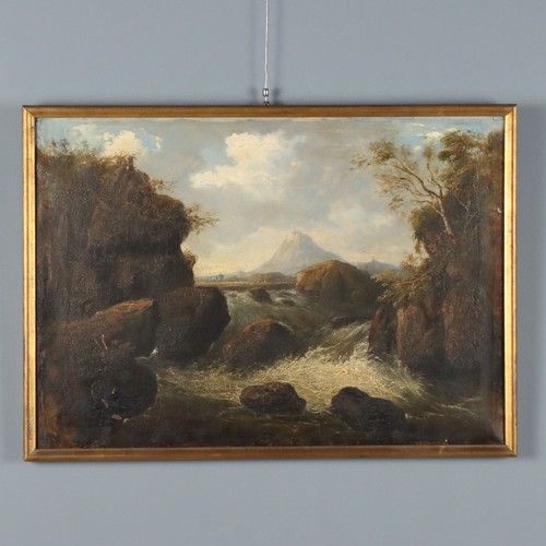 Antique painting landscape - antique,