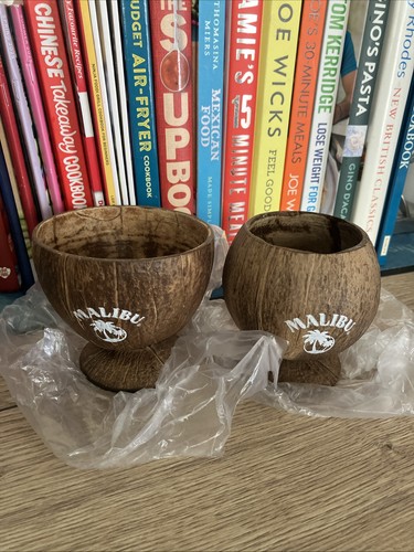 Malibu coconut cups new - coconut, x2