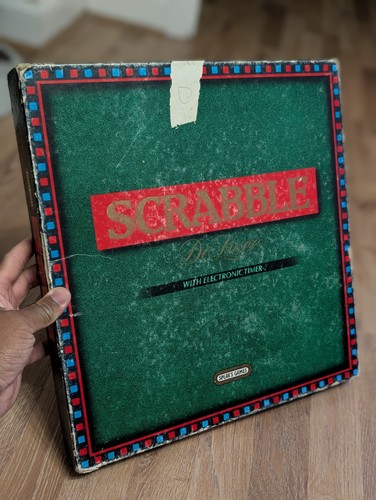 Vintage scrabble deluxe - vintage,