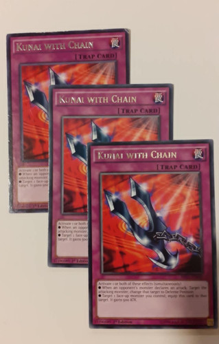 Kunai with chain - x, (playset)