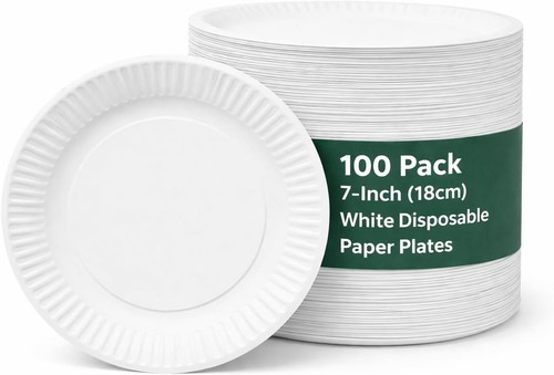 100 pack white disposable - pack,