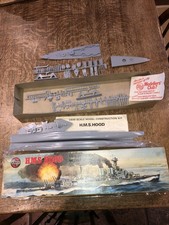 Airfix 1/600 HMS Hood model