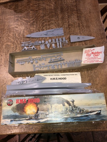 Airfix 600 hms hood - airfix,