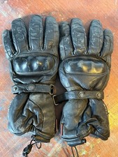 Hein Gericke Sheltex Motorcycle Gloves, Leather, Black, XXL, Armoured Knuckles