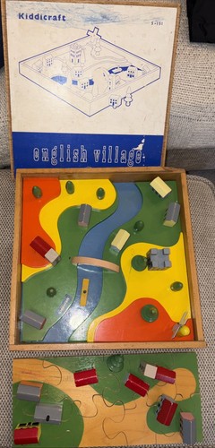 Kiddicraft vintage wooden - vintage,