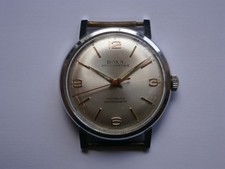 Vintage gents wristwatch DOXA mechanical watch working need service swiss made
