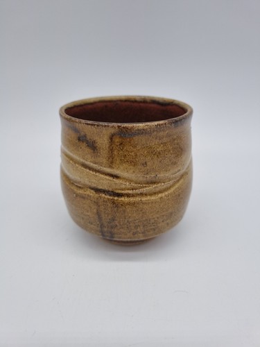 Studio pottery footed tea - pottery,