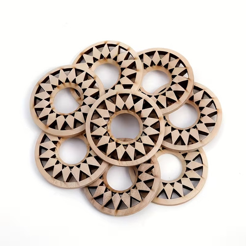 Wooden stand for - wooden, crystal