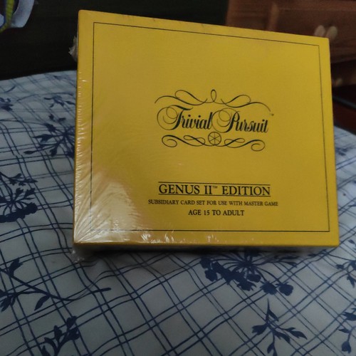 Vintage trivial pursuit genus - vintage,