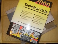 Autodata 2000 Technical Data, Petrol Cars & Light Commercial Vehicles 1989 -2000