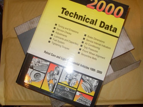 Autodata 2000 technical data - autodata,