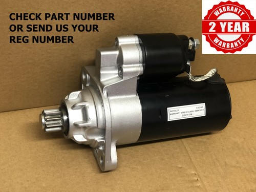 New starter motor - vw, bora