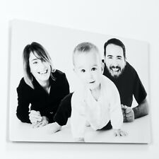 Personalised Custom Floating Aluminium Metal Wall Art Photo Print. Frame. Canvas